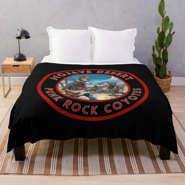 Item preview, Mojave Desert Punk Rock Coyotes  designed and sold by MojaveTradePost.