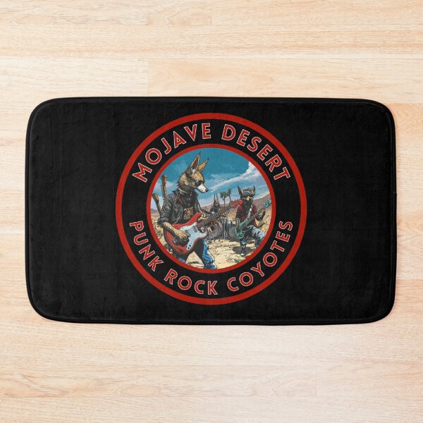 Item preview, Mojave Desert Punk Rock Coyotes  designed and sold by MojaveTradePost.