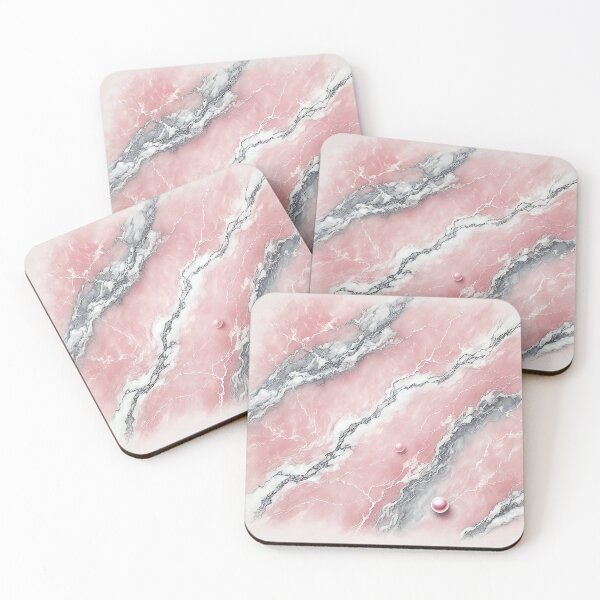 Item preview, Pink Marble Texture with Gray Veining designed and sold by PsycheBrain.