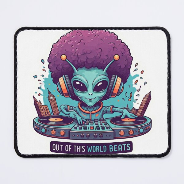 Item preview, Alien DJ designed and sold by dvirmalka.