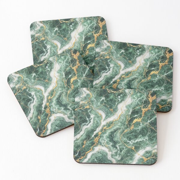 Item preview, Green Marble Texture with Gold Veining designed and sold by PsycheBrain.
