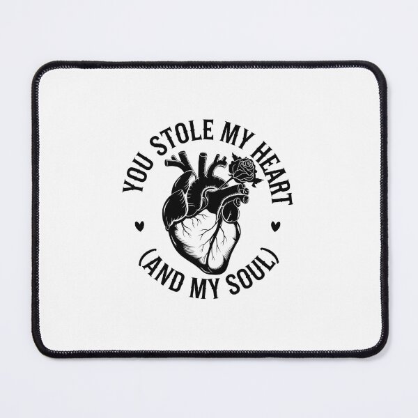 Item preview, You Stole My Heart and My Soul - Goth Valentines Design designed and sold by Peter Stawicki.