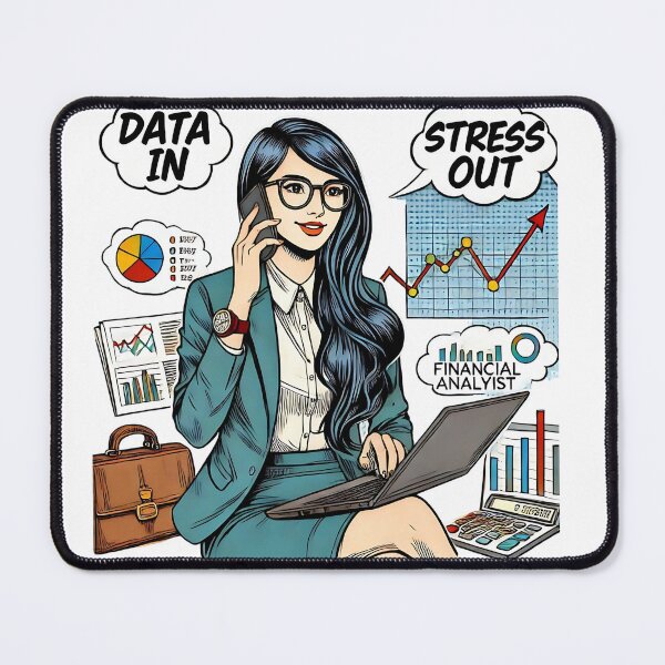 Item preview, "Financial Analyst Design" designed and sold by sanattasarim.