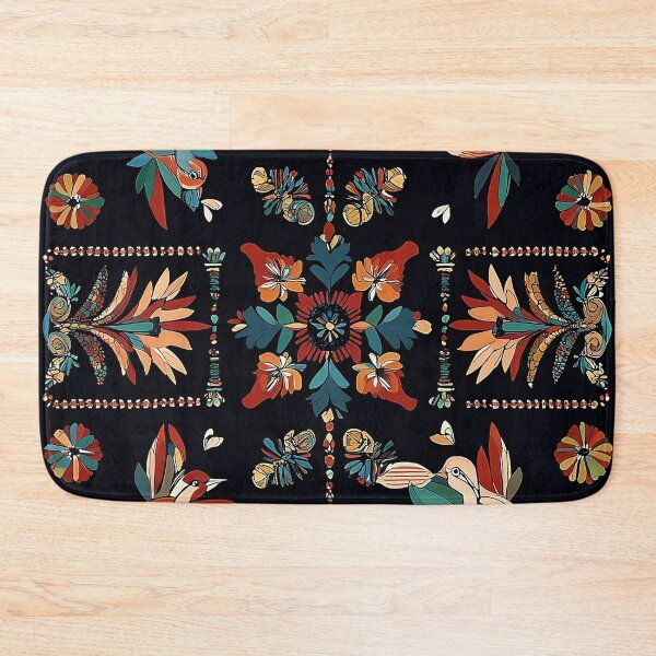 Item preview, Folk Pattern - Birds and Flowers designed and sold by Guesso.