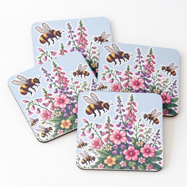 Item preview, Pixelated garden theme designed and sold by Sugar Wisdom .