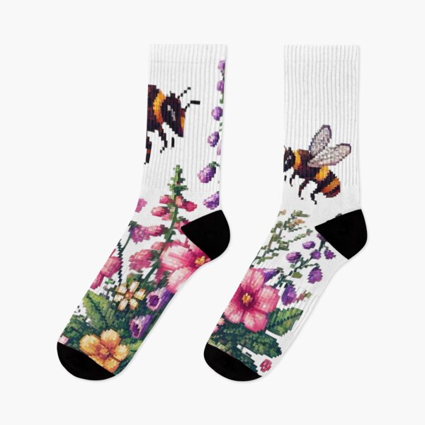 Item preview, Pixelated garden theme designed and sold by Sugar Wisdom .