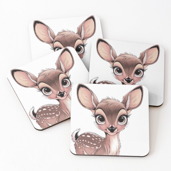 Item preview, Attentive little deer designed and sold by FusiTink.