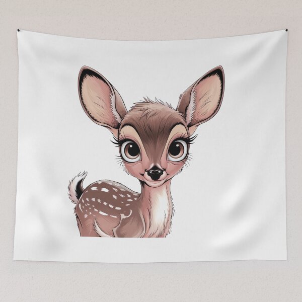 Item preview, Attentive little deer designed and sold by FusiTink.