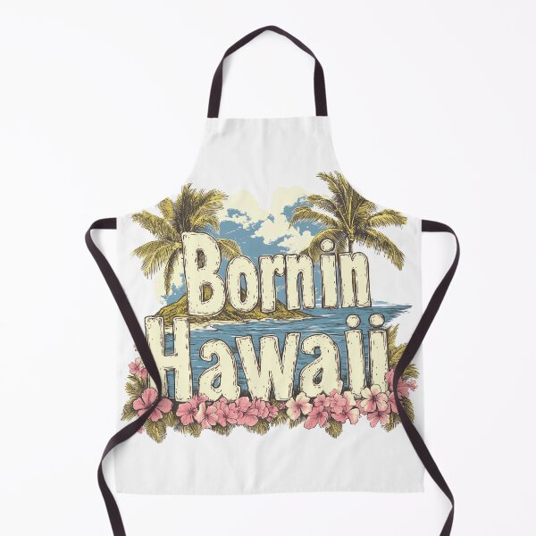 Item preview, Born in Hawaii Pink Hibiscus, Kilauea, and Pacific Coast designed and sold by OriginalBeerCat.