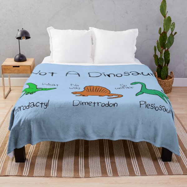 Item preview, Not A Dinosaur (Pterodactyl, Dimetrodon, Plesiosaur) designed and sold by jezkemp.