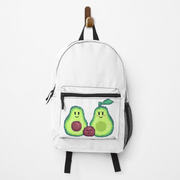 Item preview, avo family pixel art avocado family palta kawaii designed and sold by ZerpaGiovanna.