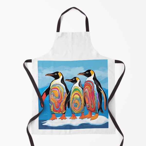 Item preview, Colorful penguin designed and sold by industrialcraft.