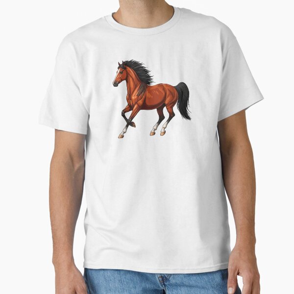 Aperçu de l'œuvre Le cheval bai courant créée et vendue par Attic-Junk.