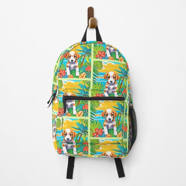 Item preview, Beach Pup Paradise View designed and sold by Health And Fitness Posts e-Store.