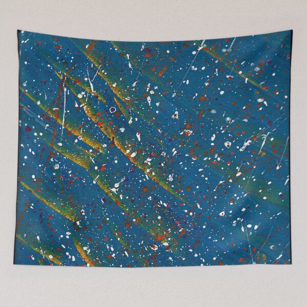 Item preview, Blue and Yellow Scrapes designed and sold by cr33pyki77y.
