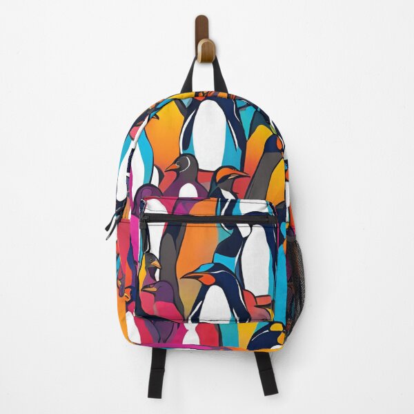Item preview, Colorful penguin designed and sold by industrialcraft.