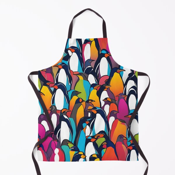 Item preview, Colorful penguin designed and sold by industrialcraft.