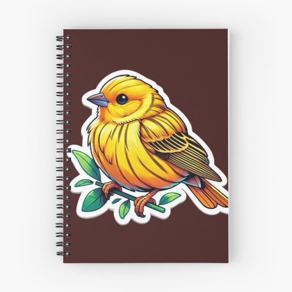 Item preview, cute canary bird designed and sold by Shubatdesigns.