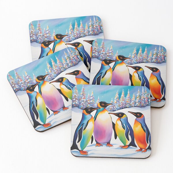 Item preview, Colorful penguin designed and sold by industrialcraft.
