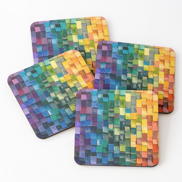 Item preview, Abstract Mosaic Pattern  designed and sold by PuzzleBoxCorner.
