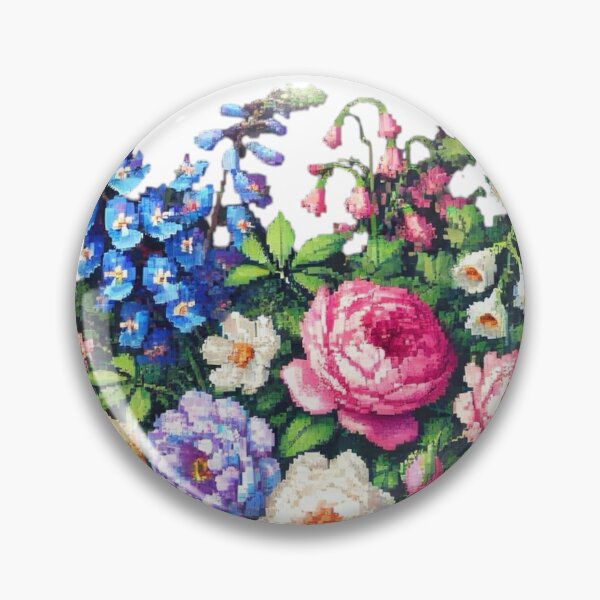 Item preview, Pixelated garden theme designed and sold by Sugar Wisdom .