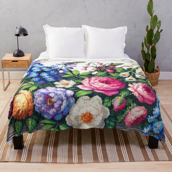 Item preview, Pixelated garden theme designed and sold by Sugar Wisdom .