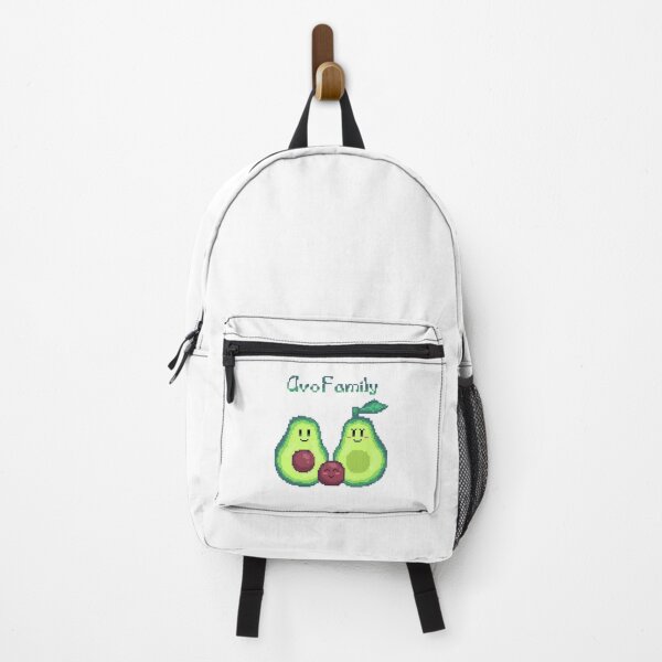 Item preview, avo family pixel art avocado family palta kawaii designed and sold by ZerpaGiovanna.