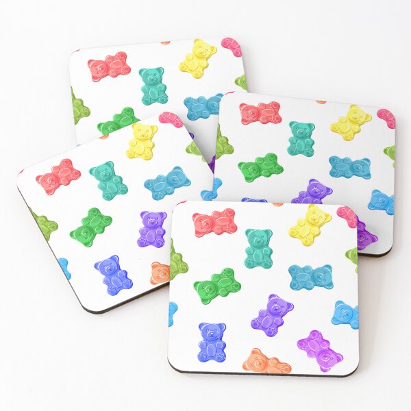 Item preview, Rainbow Gummy Bears Candy designed and sold by newburyboutique.