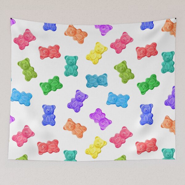 Item preview, Rainbow Gummy Bears Candy designed and sold by newburyboutique.