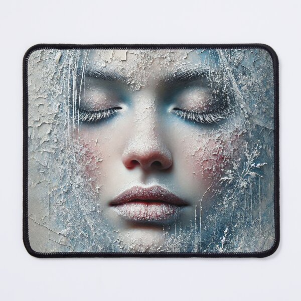 Item preview, Frozen Beauty with Textured Elegance designed and sold by MarinaFila.