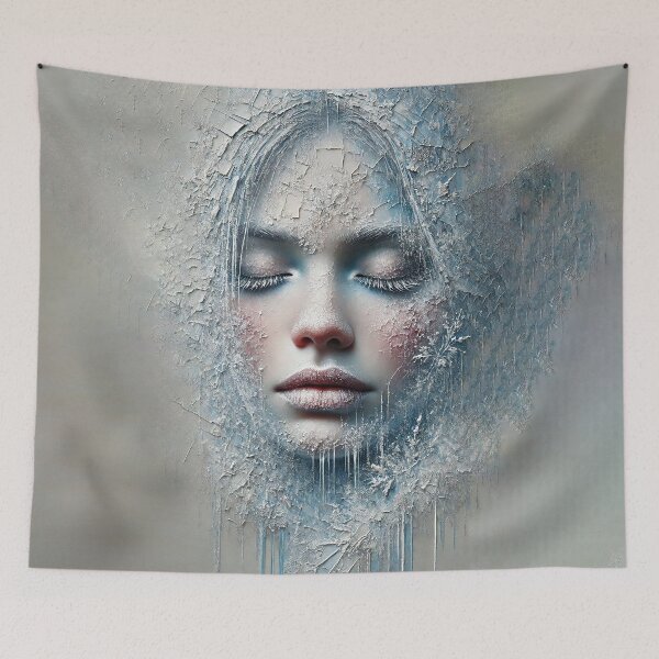 Item preview, Frozen Beauty with Textured Elegance designed and sold by MarinaFila.