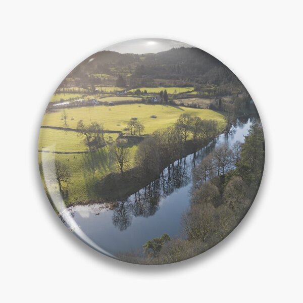 Item preview, River Leven Cumbria Aerial  View designed and sold by Londonimages.