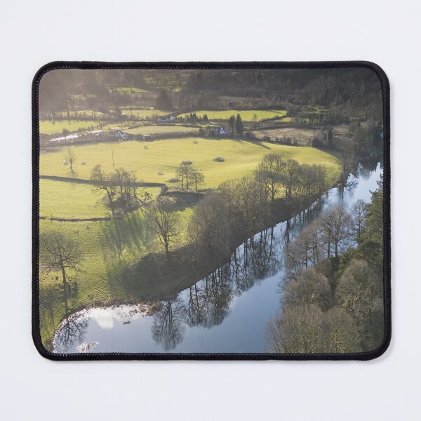 Item preview, River Leven Cumbria Aerial View designed and sold by Londonimages.