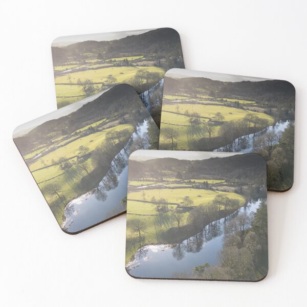 Item preview, River Leven Cumbria Aerial  View designed and sold by Londonimages.