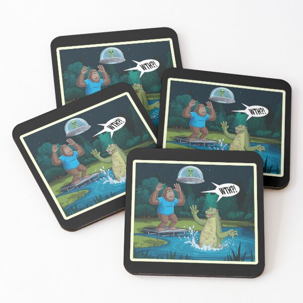 Item preview, Funny Trending UFO, Bigfoot, Swamp Thing Surprise (!) designed and sold by Mr-Right-On.