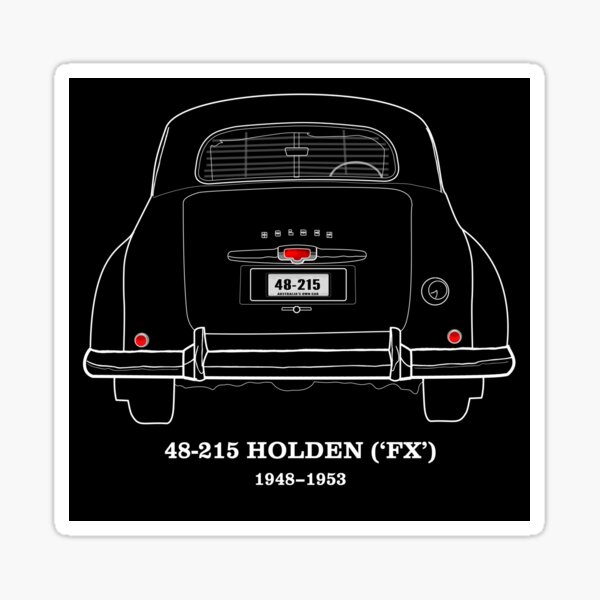 Item preview, 1948 Holden Rear End - 48-215 ('FX') designed and sold by Toz-art.