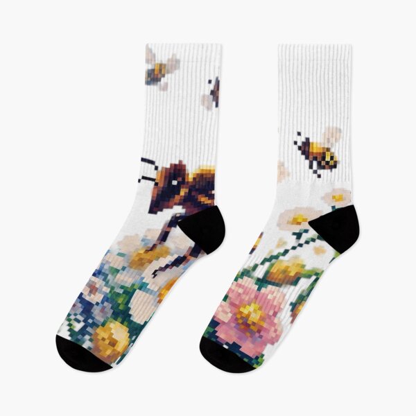 Item preview, Pixelated garden theme designed and sold by Sugar Wisdom .