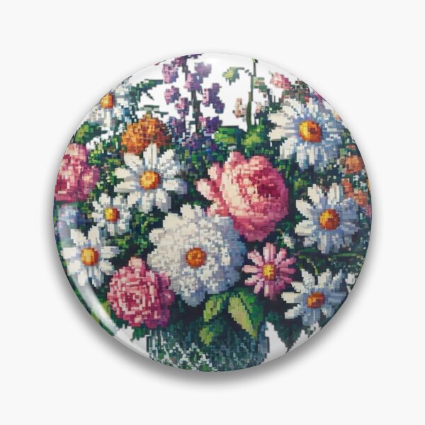 Item preview, Pixelated garden theme designed and sold by Sugar Wisdom .