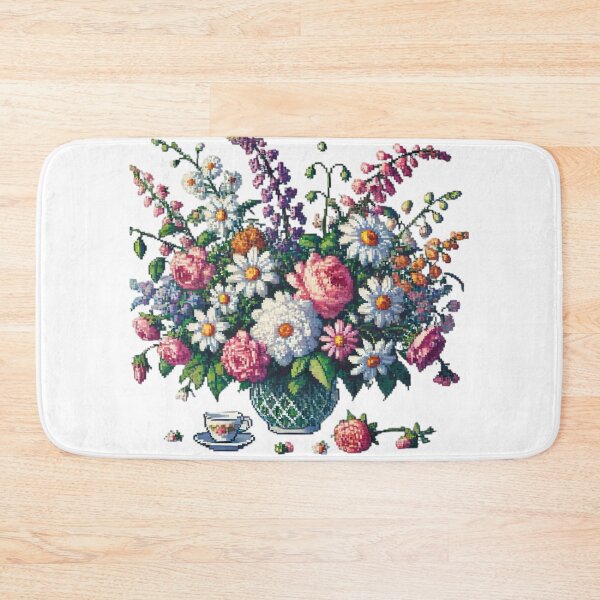 Item preview, Pixelated garden theme designed and sold by Sugar Wisdom .