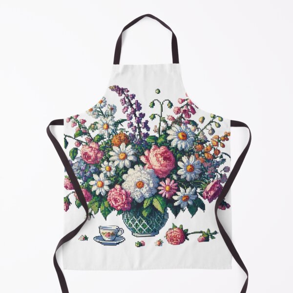 Item preview, Pixelated garden theme designed and sold by Sugar Wisdom .