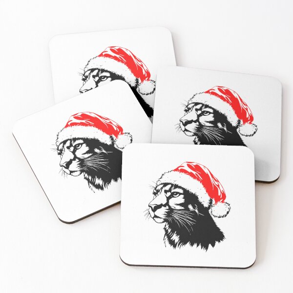 Item preview, Christmas Cougar designed and sold by JollyCritters.