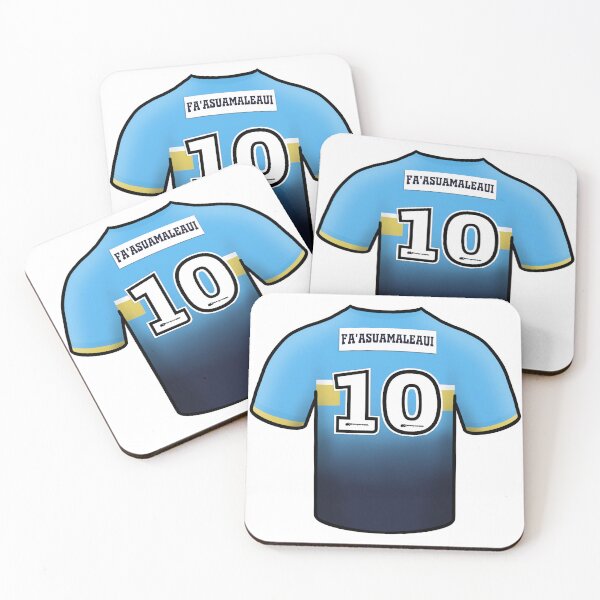 Item preview, TINO FA’ASUAMALEAUI GOLD COAST TITANS JERSEY NRL RUGBY LEAGUE designed and sold by WoodenSpoonerss.
