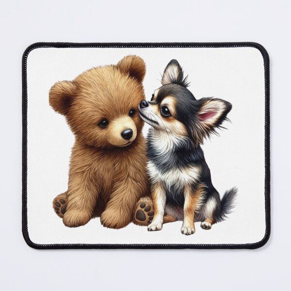 Item preview, "The Bear and the Chihuahua" designed and sold by CHRIST5000.
