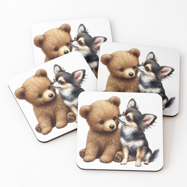 Item preview, "The Bear and the Chihuahua" designed and sold by CHRIST5000.