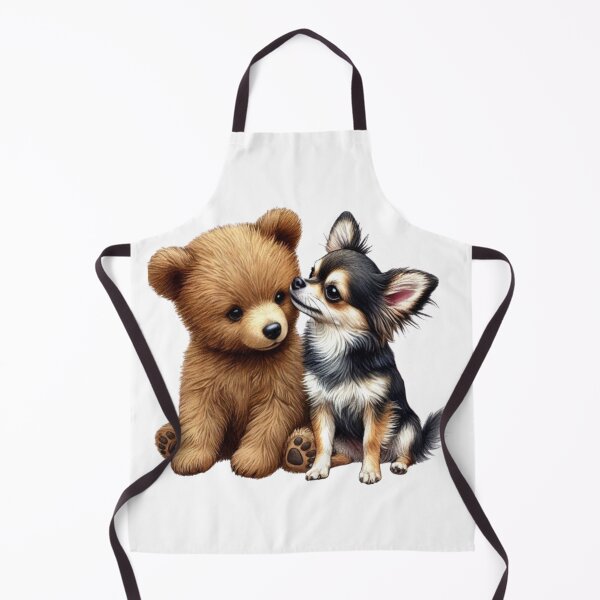 Item preview, "The Bear and the Chihuahua" designed and sold by CHRIST5000.