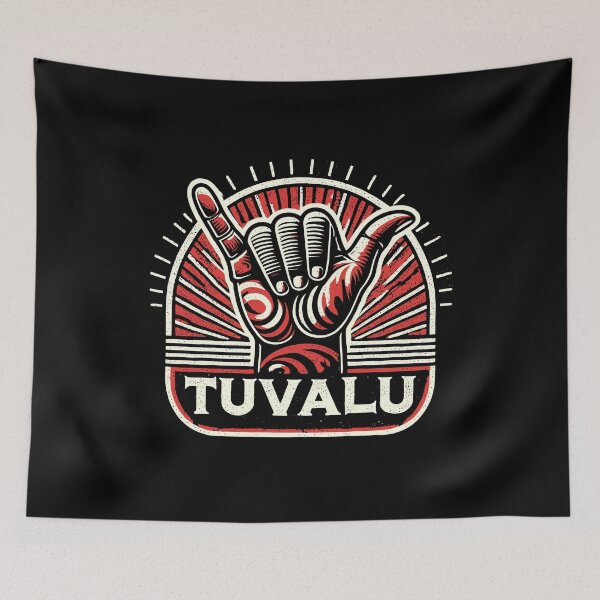 Item preview, SHAKA TUVALU - Tribal Tattoo, Surfing, Pacific Islander designed and sold by Darling DeDe.