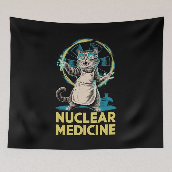 Item preview, nuclear medicine, funny cat nuclear medicine designed and sold by By-LuQuiRRis.