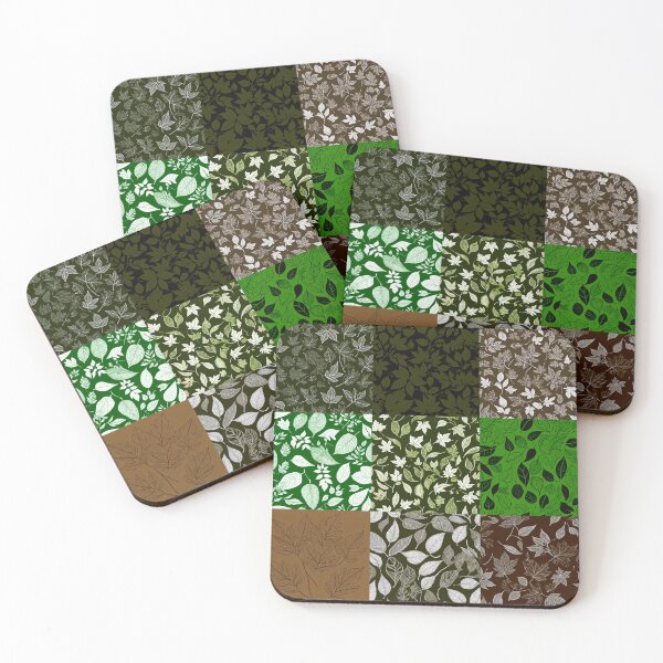 Item preview, Leaves Patterns - Green designed and sold by LKozerski.