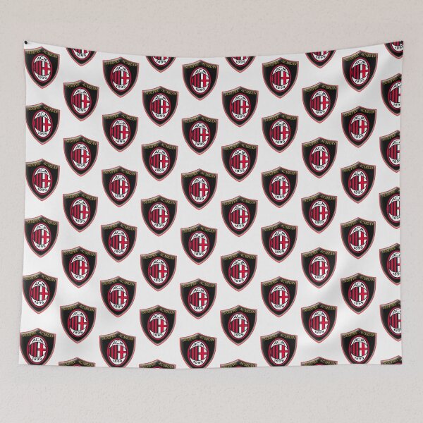 Item preview, AC MILAN FAN SHILD designed and sold by PokaYoke.