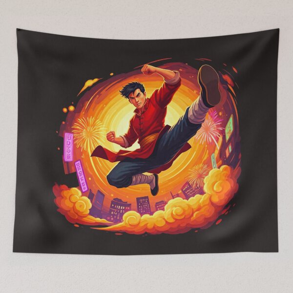 Item preview, Epic Kung Fu Showdown: Cartoon Action Style designed and sold by Thaivi Design.